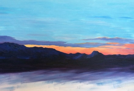 First painting of 2013--still in progress.