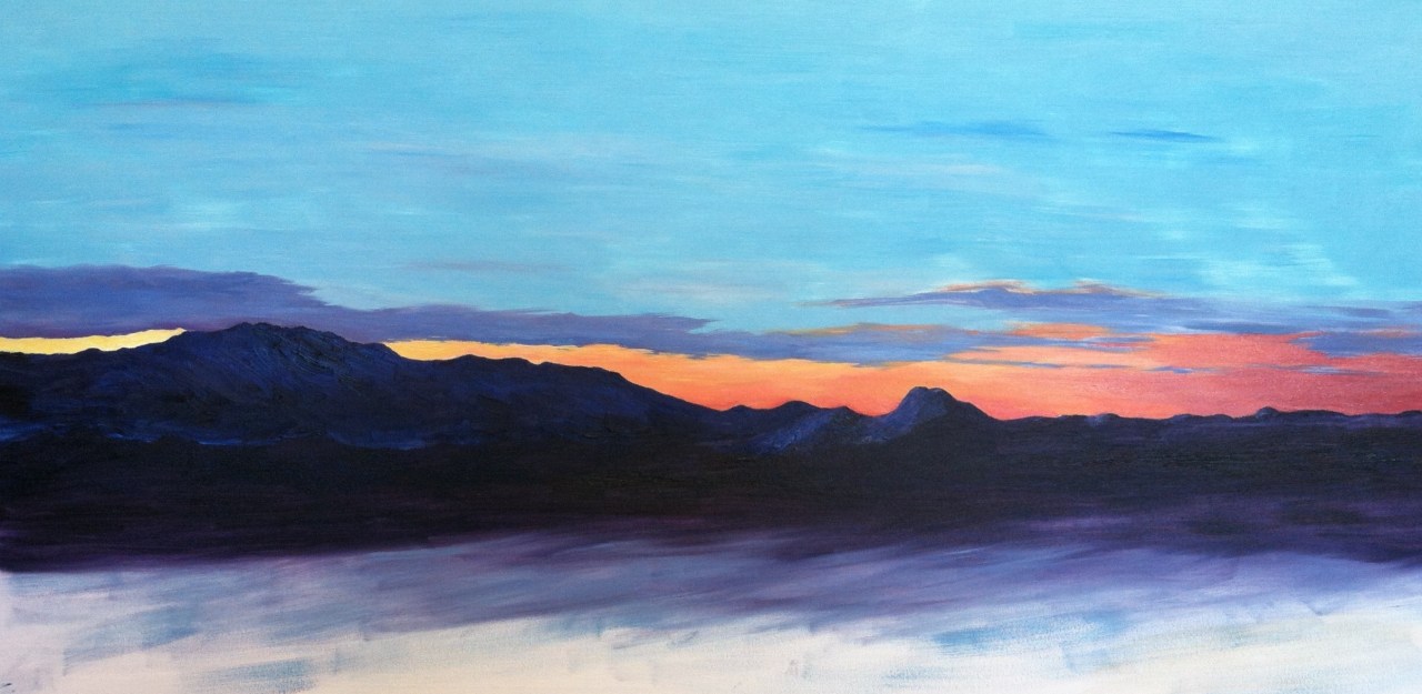 First painting of 2013--still in progress.